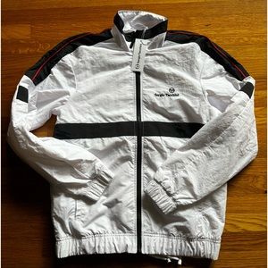 NWT Sergio Tacchini men’s nylon tennis jacket size small.